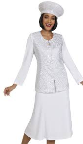 Maybe you would like to learn more about one of these? Ben Marc Knit 48408 White Church Suits For Less