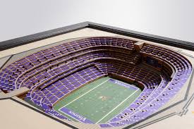 Who doesn't love local fun? Minnesota Vikings Us Bank Stadium 3d Wood Stadium Replica 3d Wood Maps Bella Maps