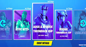 Fortnite world cup champion | pc gamer of the year | esports player of the year. Throwback Cup Fortnite Fortnite News