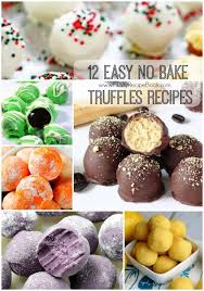 12 Easy No Bake Truffles Recipes No Bake Truffles Truffles Easy No Bake Truffle Recipe