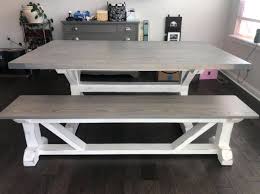 If you don't like the color, change it! 6 Ash Table With Weathered Gray Indiana Farm Table Facebook