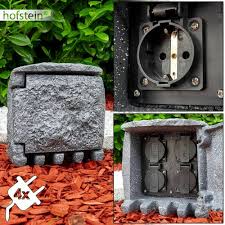 125 mm x 125 mm x 770 mm (l x b x h). Alle Waren Sind Specials Garten Aussen Dose Steinoptik Grau Steckdosen Aussenbereich Terrassen Hof Steck Uobr4e18564 Aussenleuchten Staub Bs Irene Nl