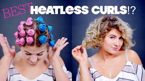 14 molecular foam rollers in assorted sizes allow steam to style hair; Best Or Worst Heatless Curls Milabu Youtube