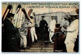 British Convict Ship Prisoner Receiving ...