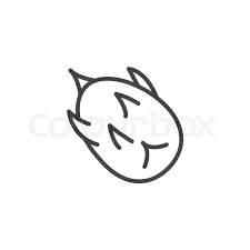 What's the best way to cut a dragon fruit? Dragon Fruit Outline Icon Linear Stock Vector Colourbox