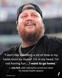 Jelly Roll revealed he's “doing the worst mentally.” 💔 The singer's trip  to Australia started off great, but by the time he reached New Zealand,  things had taken a turn. Just hours