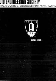 Check spelling or type a new query. Aes E Library Complete Journal Volume 19 Issue 8