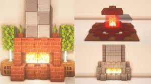 How to make a fireplace that won't burn your house down in minecraft. Minecraft Fireplace Designs Tutorial