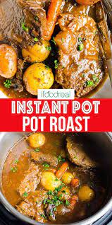 Instant Pot Pot Roast Easy One Pot Dinner Healthy Instant Pot Recipes Instant Pot Dinner Recipes Healthy One Pot Meals