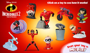 All Toys The Incredibles Happy Meal Happy Meal Toys