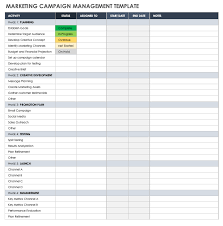 Political campaign plan examples doc. Free Marketing Campaign Templates Smartsheet