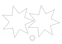 Sternchen und sterne vorlagen als schablone zum ausdrucken und ausmalen. Weihnachtssterne Ausmalbilder Sterne Zu Weihnachten Ausdrucken