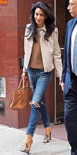 ️ special fan page dedicated to the beautiful amal c. thank you everyone! Amal Clooney Style Amal Alamuddin Wedding 30 Outfits Fashion Casual Chic