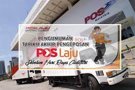 Senangkan bila dah tahu berapa harga poslaju jadi tinggal datang bawa jumlah duit yang diperlukan. Tarikh Akhir Pengeposan Pos Laju Sebelum Hari Raya Aidilfitri 2017 Blog Lea Azleeya