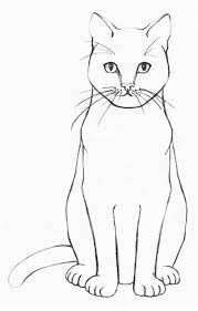 2) from the middle of the rectangle, draw one vertical and one horizontal line equally dividing the mark off the width and height of the cat. How To Draw A Realistic Cat Step By Step Udemy Blog