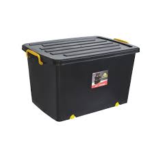 Looking for storage boxes for food items like cookies, crackers and dry samosas? Big Jim Utility Bin 90l Black Plastic Storage Totes Storage Boxes Storage Organising Home Garden All Game Categories Game South Africa