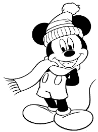 Mickey mouse birthday coloring pages. Free Printable Mickey And Minnie Mouse Coloring Pages