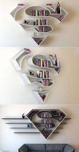 Superhero Themed Bookshelf Designs Shelving Shelvingunit Shelf Storageideas Bookshelf Bookshelf Design Creative Bookshelves Diy Bookshelf Design