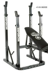Enforcer 9600 B Squat Rack Only For Use With 9600 A Bench York Barbell