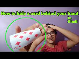 Hold both of your hands out to show your audience the quarter resting in one hand with the other hand empty. How To Hide A Card Behind Your Hand Like Now You See Me 2 Card Hiding Tutorial Youtube
