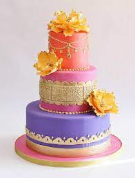 Moroccan Themed Baby Shower Cake Moroccan Cake Bollywood Cake Indian Cake