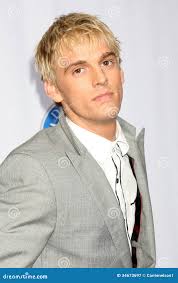 Aaron Carter fotografia editorial. Obraz złożonej z muzyka