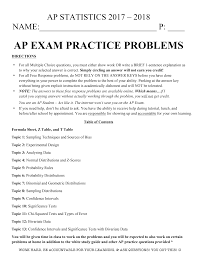 Https Wghsvoinea Weebly Com Uploads 9 8 1 1 98118536 Ap Statistics Practice Problems Pdf Pdf