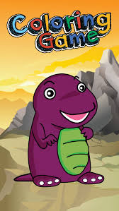 Coloring book for kids, (8.5''x11''). Coloring Game For Friends Painting Barney Version Apps 148apps