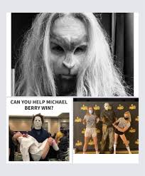 Help me meet my somewhat lookalike Jamie Lee Curtis! This former Holt  teacher needs the community to vote daily until Halloween, if you can! Free  votes or donate to a great cause,