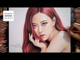 Roseanne park (born 11 february 1997), better known by the mononym rosé (korean: Speed Drawing Blackpink Rose Drawing Hands Youtube