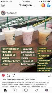 Keto Starbucks Ketostarbucksdrinks Healtysmoothies Starbucks Drinks Recipes Low Carb Drinks Keto