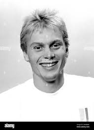 Thomas Eriksson retired male high jumper from Sweden and educated  orthopedic surgery Stock Photo