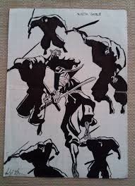 At The Time I Tried To Draw This Ninja Battle Scene From One Of My Favorite Anime Classics Of All Time Ninja Scro Ninja Battle Drawings Illustration Artwork Search, discover and share your favorite ninja fight gifs. ninja battle