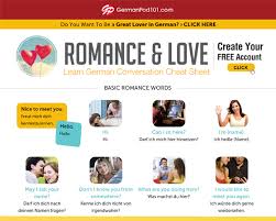 7 letter words made by unscrambling the letters in romance. How To Say I Love You In German Romantic Word List