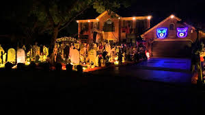 Thomas Halloween 2014 Conan Doyle Rd Naperville Il 96 Lor Channels Donations Are Being Coll Halloween Lights Halloween Light Show Halloween House Decoration
