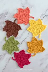 Crochet Fall Leaves