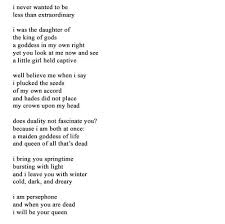 Hades And Persephone Love Poems Tumblr Headcanon Persephone Tumblr Poems Tumblr Hades And Persephone Mythology