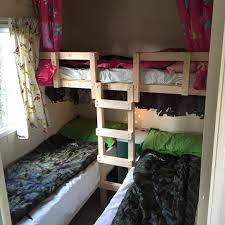 Rob Dean On Instagram The Kids New Bedroom We Re Moving Into A Static Caravan With Our T Caravan Renovation Caravan Home Caravan Renovation Before And After