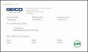 Geico car insurance is available in all fifty states and the district of columbia, and it offers a wide portfolio of insurance policies, no longer just auto the geico mobile app allows you to pay your bill and, if your state accepts it, use a digital insurance card. Print Free Fake Insurance Cards Ybtgy Elegant Fake Insurance Card Template Insurance Printable Free Business Card Templates Card Templates Printable
