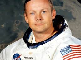 Astronaut Neil Armstrong, first man to walk