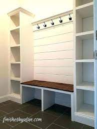 Build A Mudroom Bench Entry Storage Bench Plans Mudroom Storage Bench With Hooks Mudroom Storage Bench Plans Entrywa Mudroom Laundry Room Laundry Mud Room Home