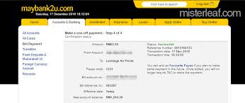 Water is the necessity of life and it is very important to pay water bill before the due date. How To Pay Bill Lembaga Air Perak Lap Via Maybank2u