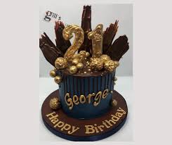 Chocolate cake 21 number cake designs. Gill S Creative Cakes