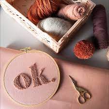 We've scoured the internet to find some of the best diy projects to share. Punch Needle Diy Kit Ok Bastelliebe Hamburg