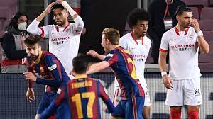 seˈβiʎa ˈfuðβol ˈkluβ), is a spanish professional football club based in seville, the capital and largest city of the autonomous community of andalusia, spain. Barcelona Vs Sevilla Fc Match Report March 3 2021 Football24 News English