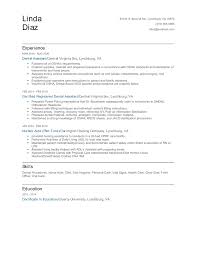 Use the best resumes of 2021 to create a resume in 2021 and land your dream job. Dental Assistant Resume Examples And Tips Zippia
