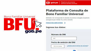 Si fuiste beneficiario del bono universal y recibiste el pago a través de las cuentas del bbva esta cuenta sólo permite recibir fondos del bono universal; Bono Familiar Universal Link Y Como Ver Con Dni Quien Puede Cobrarlo Hoy 16 De Febrero As Peru