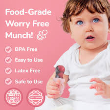 Amazon.com : Baby Teether & Pacifier Bundle for Teething Relief, Complete  Solution for Feeding & Teething Popsicle Mold Included, Baby Feeding  Essentials with No BPA, 2-Pack, Dusty Rose