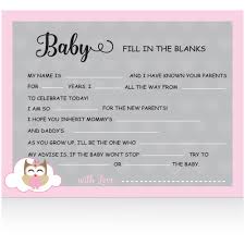 200 phrases for saying thank you in any situation! Xoxokristen Pink Baby Girl Shower Collection Owl Baby Fill In The Blank Game It S A Girl Fill In The Blank Buy Online In Nicaragua At Desertcart Ni Productid 99267340