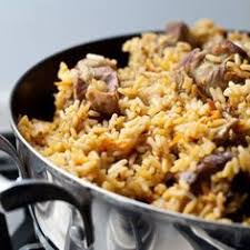 Riz Pilaf Au Poulet Riz Pilaf Riz Au Poulet Plat Avec Du Riz